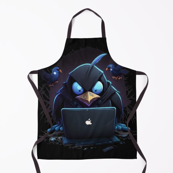 Item preview, Crow hacker art  designed and sold by YayaBursk.
