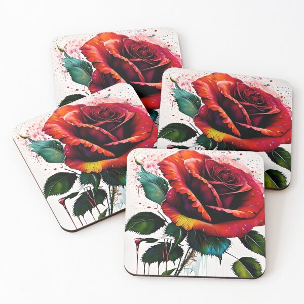 Item preview, AI Flower, Red Rose designed and sold by AiDiversify.