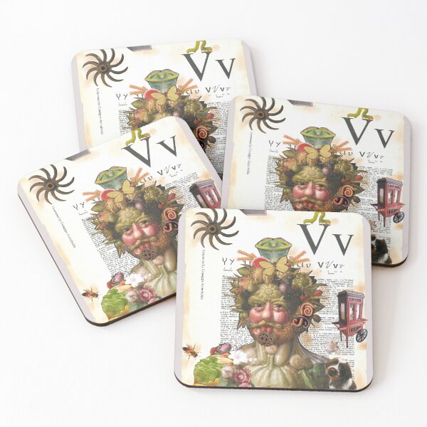Item preview, Vertumnus Dictionary Collage Archimboldo designed and sold by KathyGrippi.