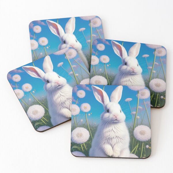 Item preview, Colorful Festive Easter Eggs Easter Bunny Spring Flowers Version 34 designed and sold by DreamingAwake1.