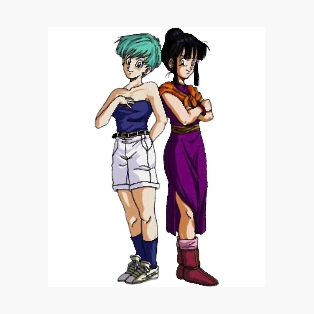 bulma and chichi Active Poster for Sale by StackItHighShop | Redbubble