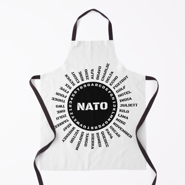 Item preview, NATO International Phonetic Alphabet with Radio Connections Hint designed and sold by AnnSign.
