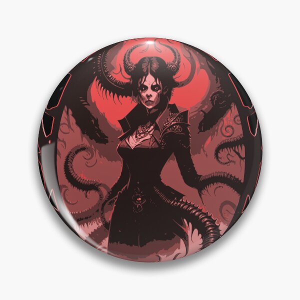 Item preview, Gothic Eldritch Queen - Red - Lovecraft horror designed and sold by EldritchMagpie.