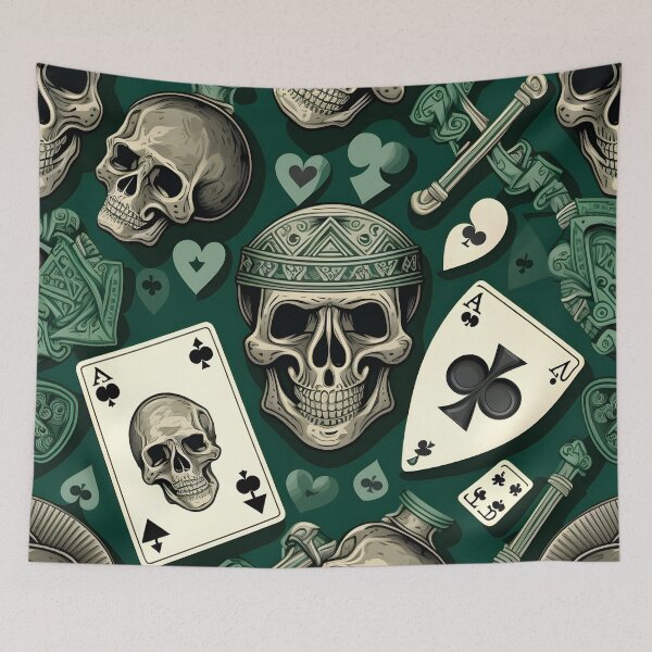 Item preview, Lucky Skull designed and sold by 3DogKnight.