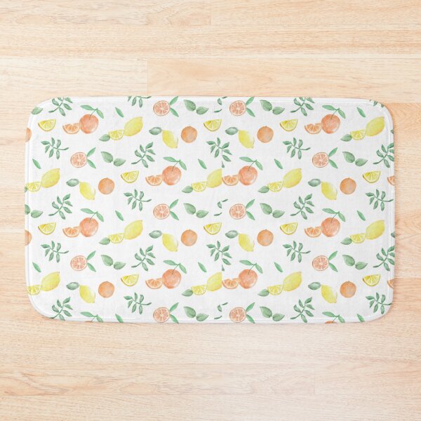 Item preview, Cottagecore Citrus Pattern – Lemons and Oranges Art designed and sold by Katherine Ann.