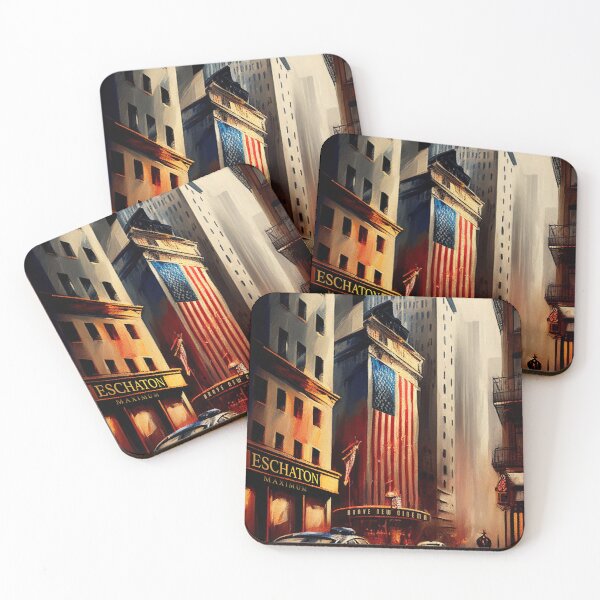 Item preview, New York City in the Rain. Eschaton and Brave New Cinema designed and sold by Printriff.