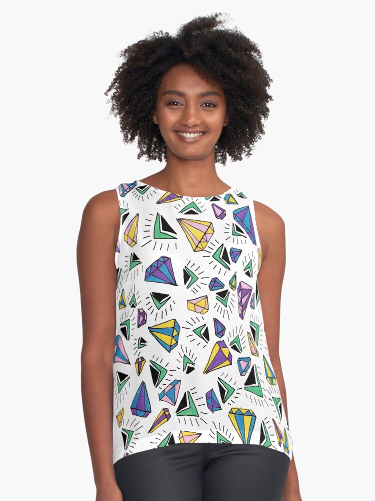 Item preview, Sleeveless Top designed and sold by lauramaxwell.