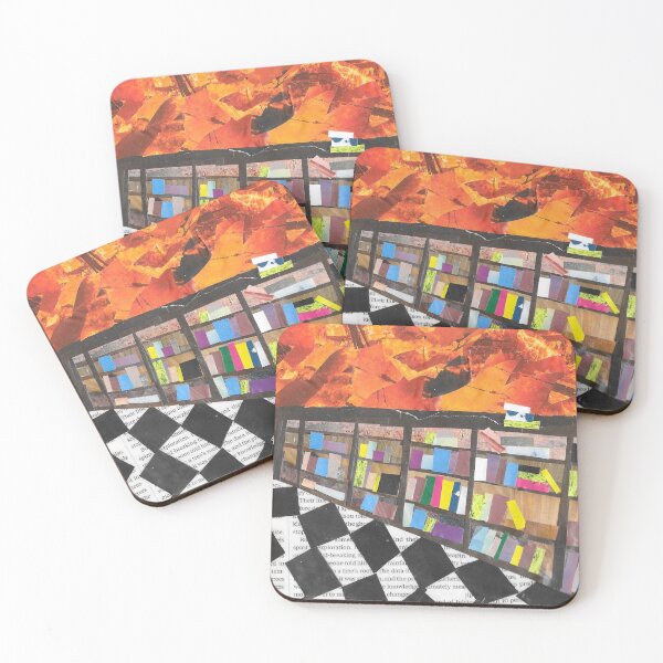 Item preview, Fiery Library designed and sold by cajunhusker.