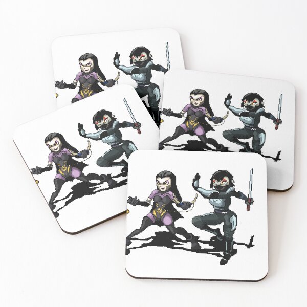 Item preview, Witch and Ninja Crew (Shinigami and Karai) designed and sold by DougyFreshArt.
