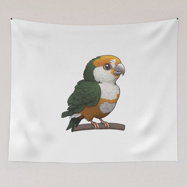 Item preview, White Bellied Caique Parrot  designed and sold by KaizenGraphics.