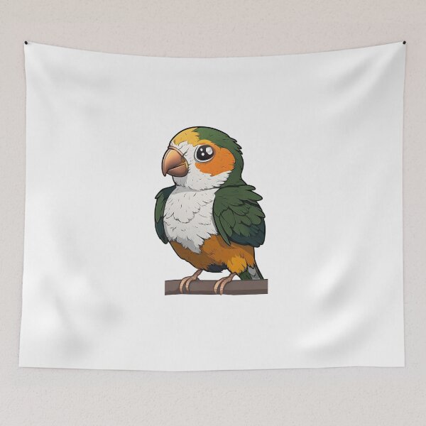 Item preview, White Bellied Caique Parrot  designed and sold by KaizenGraphics.