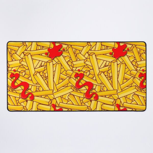 Item preview, French Fries and Ketchup Pattern designed and sold by CreativeBridge.