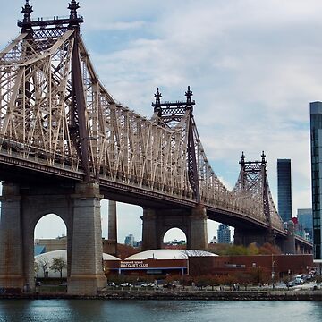 Artwork thumbnail, QUEENSBORO BRIDGE NEW YORK MANHATTAN ROOSVELT ISLAND by teruyalab