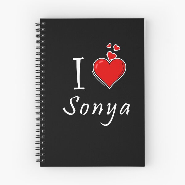 Item preview, I love Sonya designed and sold by D/ArtLoveStore ⭐⭐⭐⭐⭐.