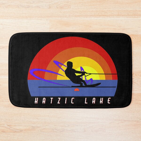 Item preview, Hatzic Lake Water Ski Slalom Skier designed and sold by HatzicTshirts.