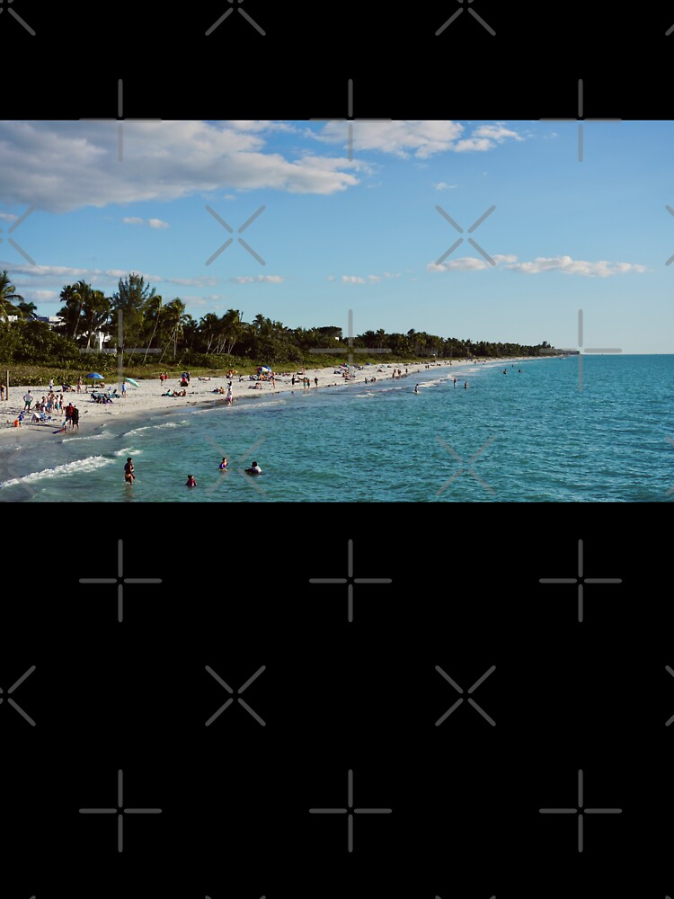 Thumbnail 7 of 7, Oversized T-Shirt, NAPLES FLORIDA BEACH OCEAN SHORE designed and sold by teruyalab.
