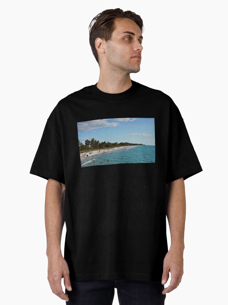 Thumbnail 2 of 7, Oversized T-Shirt, NAPLES FLORIDA BEACH OCEAN SHORE designed and sold by teruyalab.