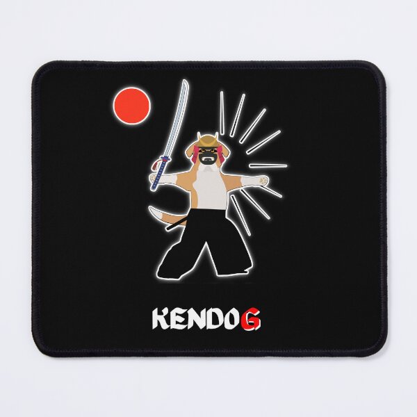 Item preview, Kendo Dog with Samurai Katana Sword designed and sold by Dojo Dogster.