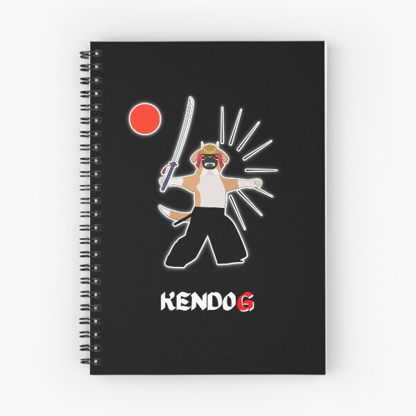 Item preview, Kendo Dog with Samurai Katana Sword designed and sold by Dojo Dogster.