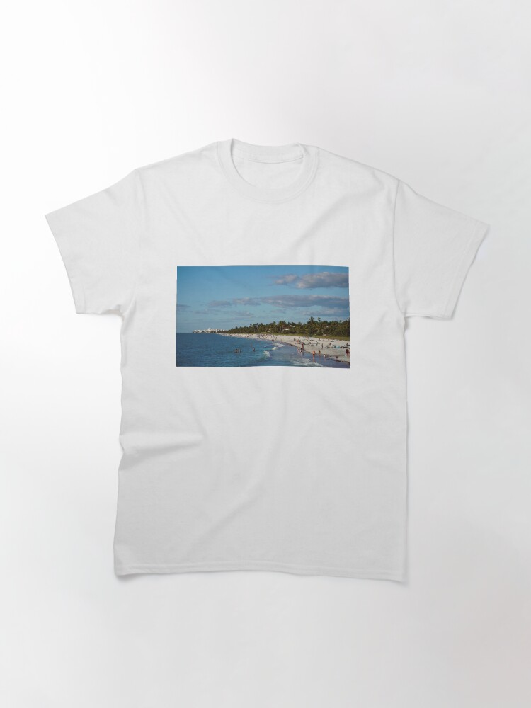 Thumbnail 3 of 7, Classic T-Shirt, NAPLES FLORIDA BEACH OCEAN SHORE designed and sold by teruyalab.
