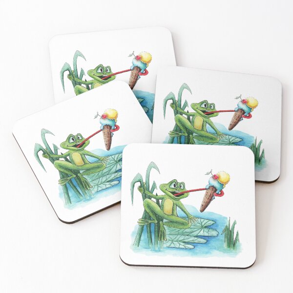 Item preview, Frog&IceCream designed and sold by Yulchikdesign.