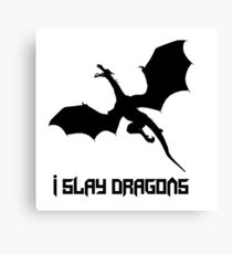 Dragon Slayer Canvas Print