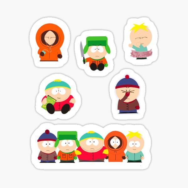 South Park sticker pack Sticker