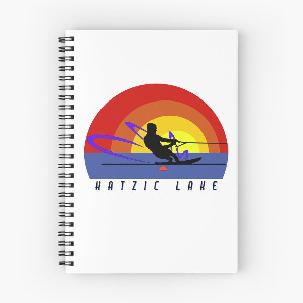 Item preview, Hatzic Lake Water Ski Slalom Skier designed and sold by HatzicTshirts.