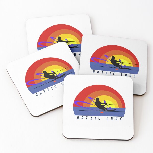 Item preview, Hatzic Lake Water Ski Slalom Skier designed and sold by HatzicTshirts.