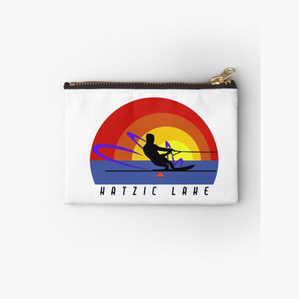 Item preview, Hatzic Lake Water Ski Slalom Skier designed and sold by HatzicTshirts.