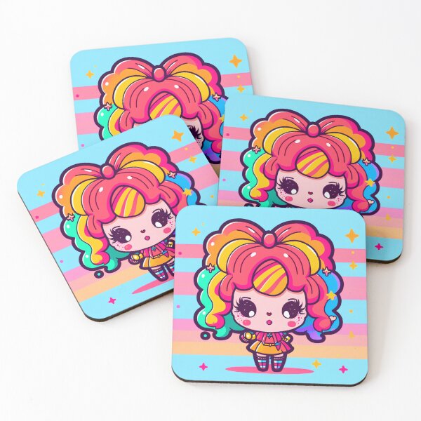 Item preview, cute colorful girl designed and sold by sleepgarden.