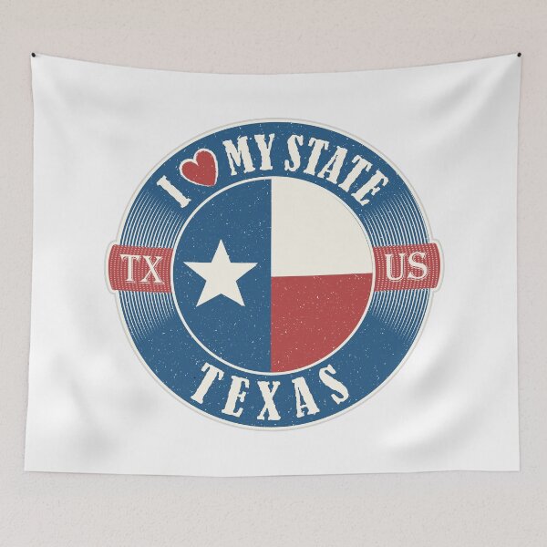 Item preview, I Love My State Texas,Vintage Texas Design for Proud Texan and Texas Lover designed and sold by SaliDesigner.