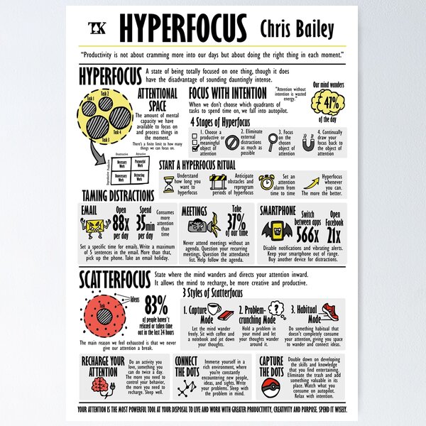 Item preview, Visual Book Hyperfocus (Chris Bailey) designed and sold by TKsuited.