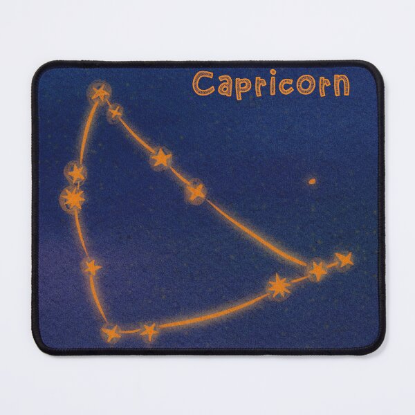 Item preview, Capricorn Zodiac Sign designed and sold by BasedOnEarth.