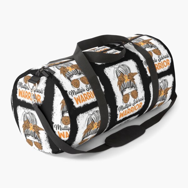 Item preview, Multiple Sclerosis Awareness Warrior Messy Bun Orange Ribbon designed and sold by Best Designer.