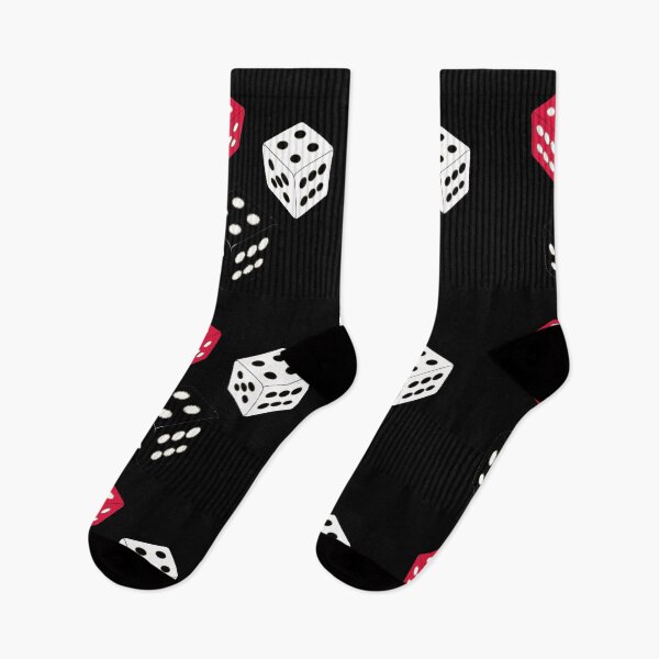 Item preview, Classic Dice Black White Red Pack designed and sold by AgnesMBrae.