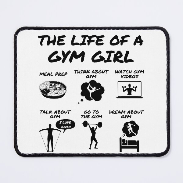 Item preview, The Life of a Gym Girl designed and sold by ThreadsByCampion.