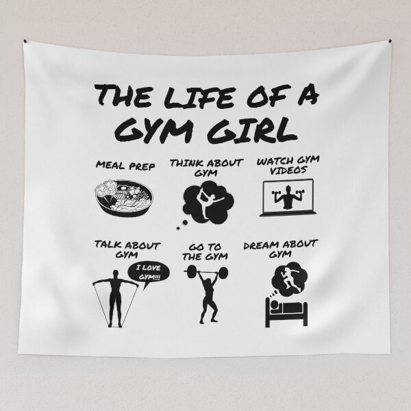 Item preview, The Life of a Gym Girl designed and sold by ThreadsByCampion.