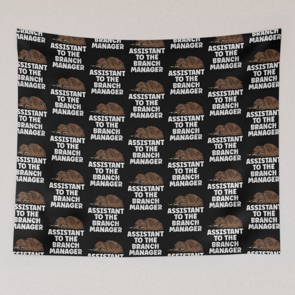 Item preview, Assistant To The Branch Manager Funny Beaver designed and sold by TheButtonCrew.