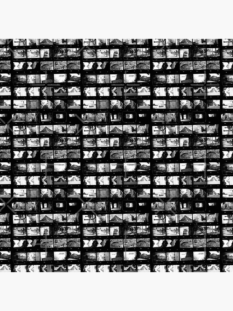 Contact Sheet Black And White Analogue Film by THPStock