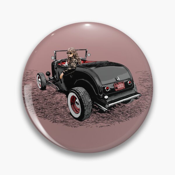 Item preview, Hot Rod Girl black/red version designed and sold by Glenn Mueller.
