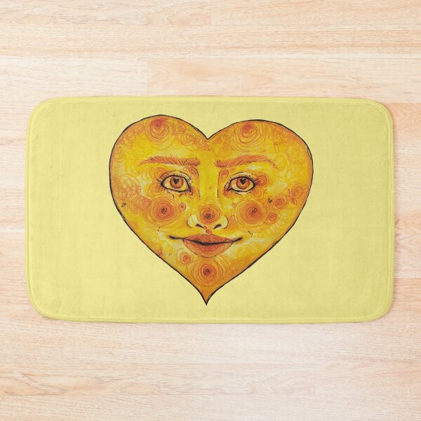 Item preview, Orange-Hearted Face designed and sold by EleaLuthien.