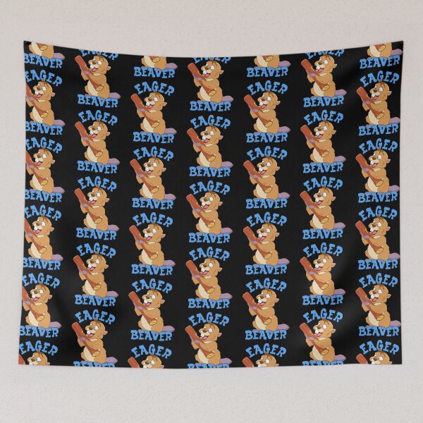 Item preview, Funny Eager Beaver designed and sold by TheButtonCrew.