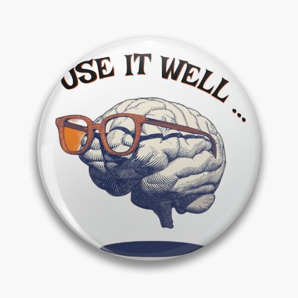 Item preview, Use it well - Brain Sticker designed and sold by thamishop1.