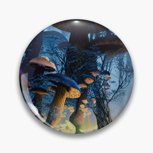 Item preview, Exotic Mushrooms Psy Trance Digital Artwork designed and sold by Esotericnhka.