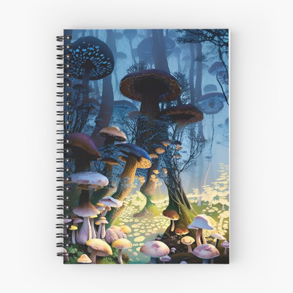 Item preview, Exotic Mushrooms Psy Trance Digital Artwork designed and sold by Esotericnhka.