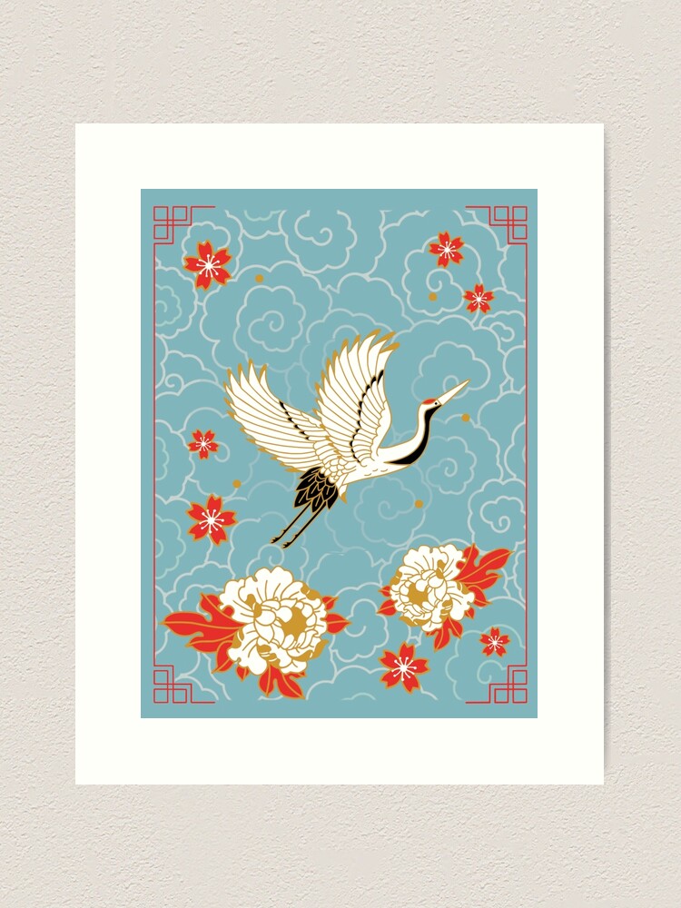 【原画】『Crane in the Clouds』 原画】『Crane in the Clouds』