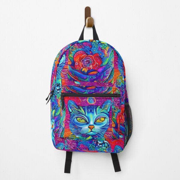 Item preview, Psychedelic cat #1 designed and sold by DaytonTreasuresGifts.