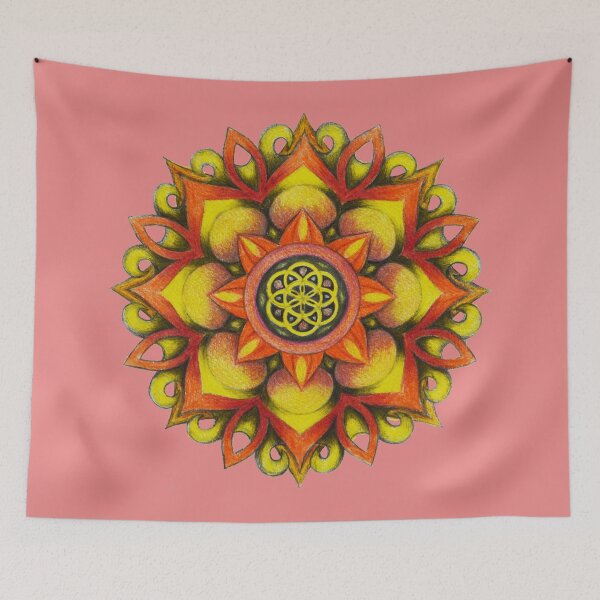 Item preview, Muladhara Chakra (Root Chakra) Mandala designed and sold by Dharmandalaart.