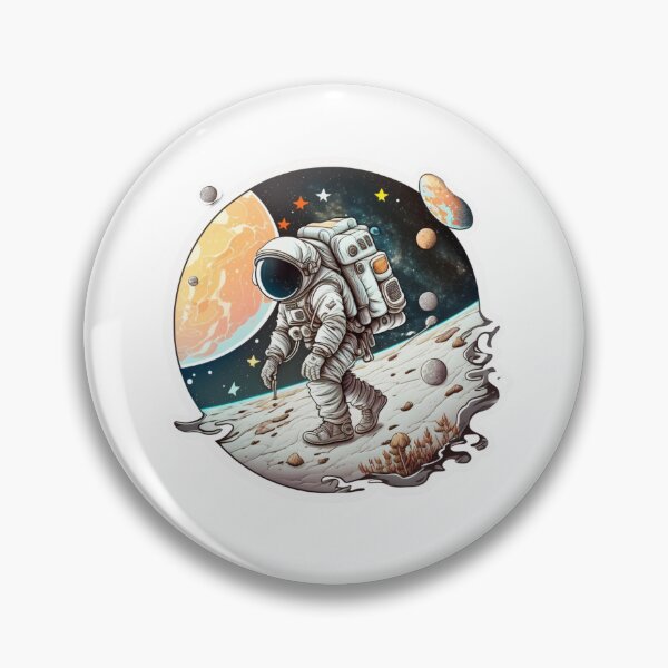 Item preview, Spaceman Lonely Planet designed and sold by Pixelperfect1.